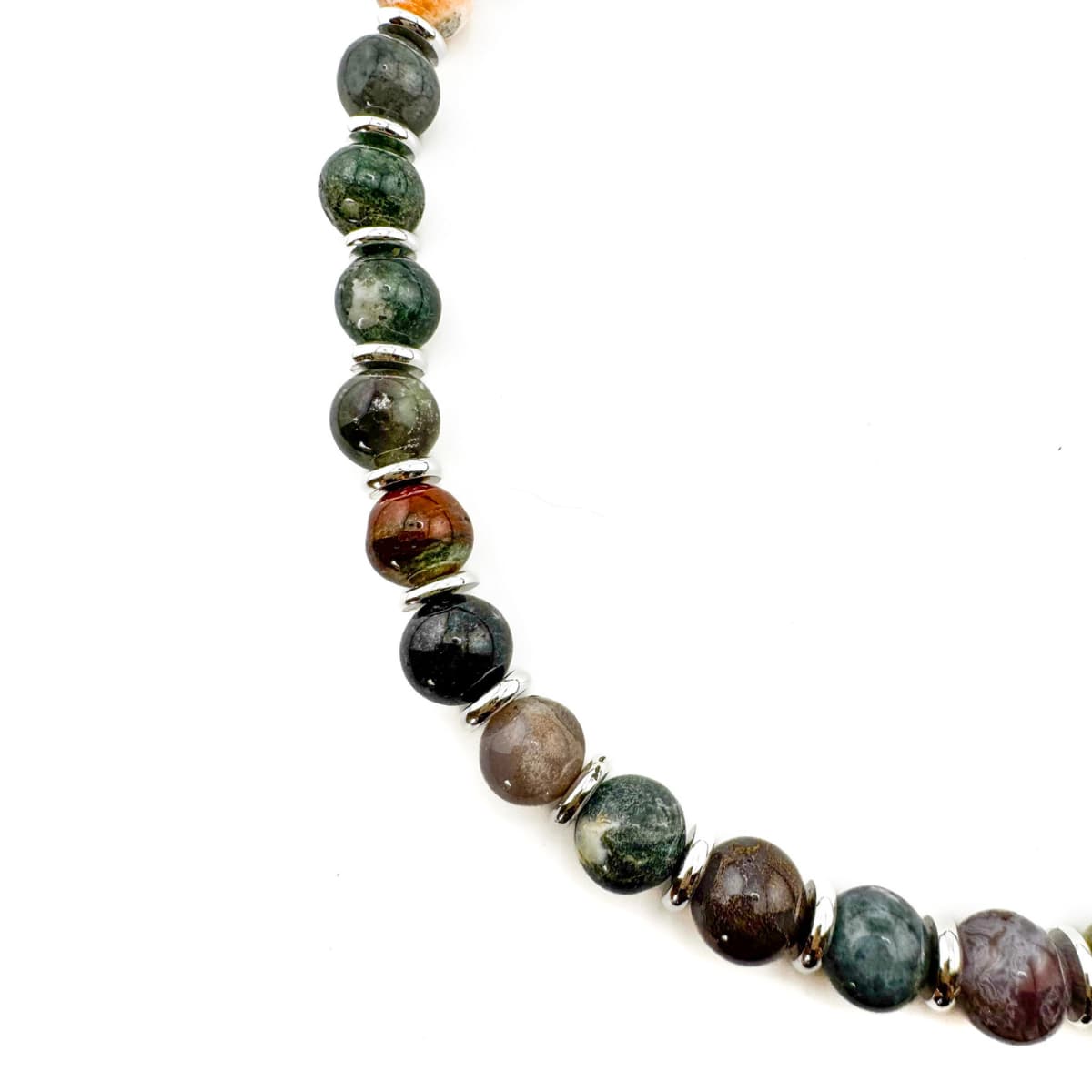 Royal Indian Agate Necklace - Handmade by Mella - Royal - 