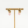 Royal Rose Quartz Earrings