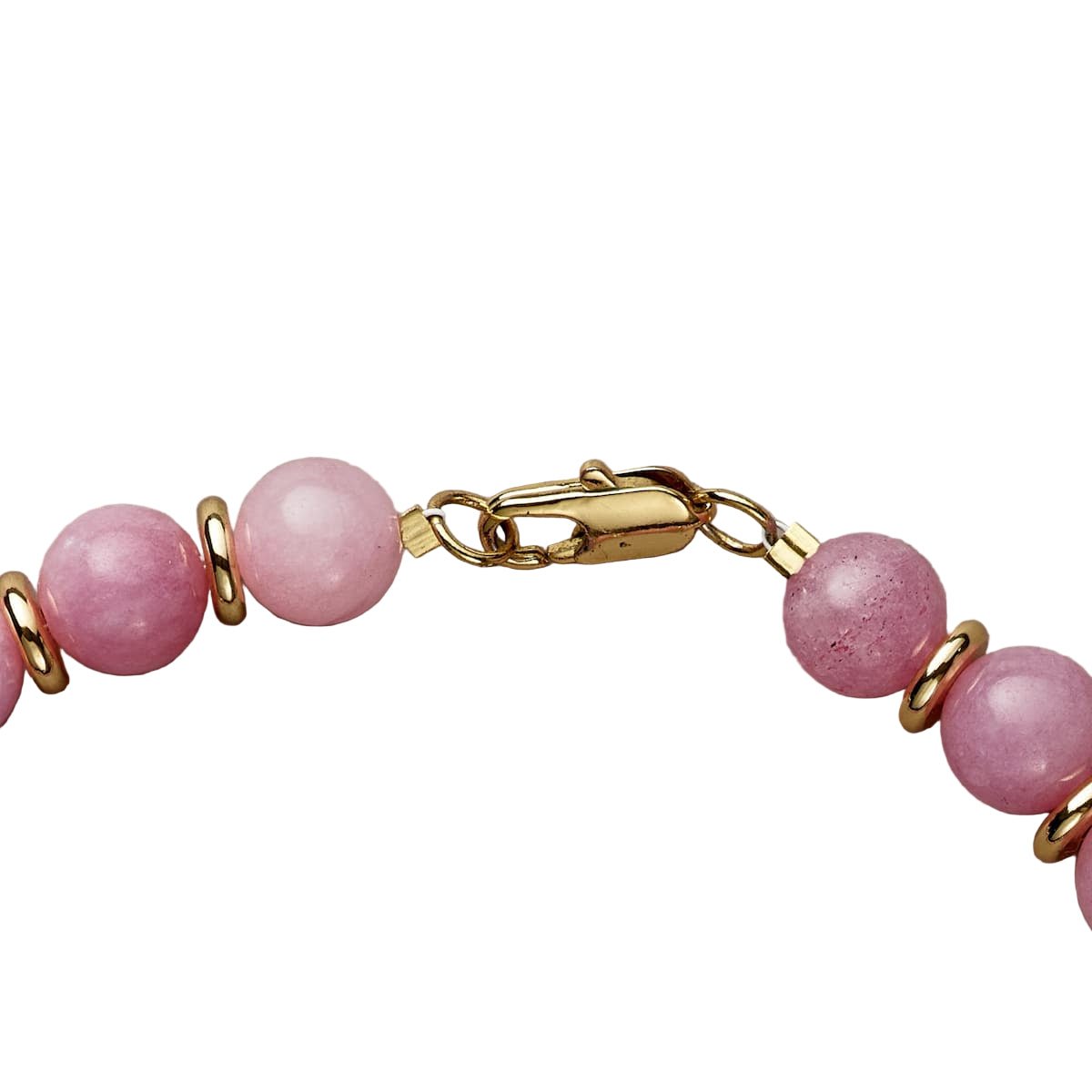 Royal Rose Quartz Necklace - Handmade by Mella - necklace - 