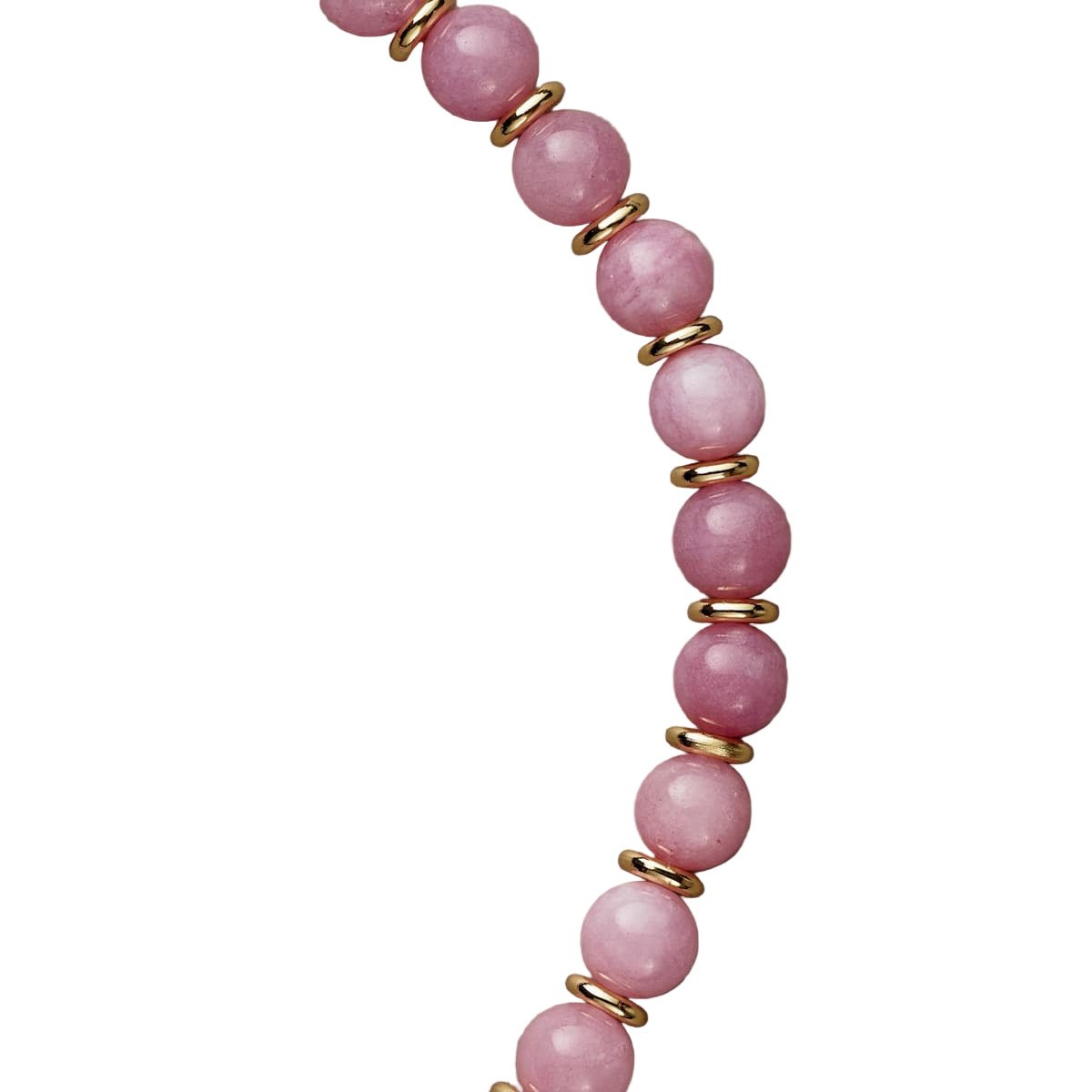 Royal Rose Quartz Necklace - Handmade by Mella - necklace - 