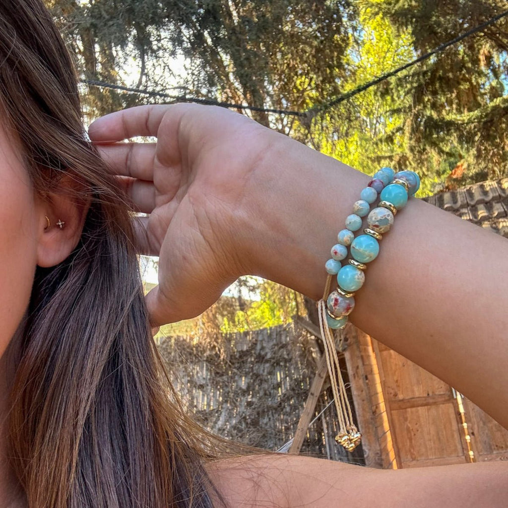 Royal Shoushan Bracelet - Handmade by Mella - Bracelet - 