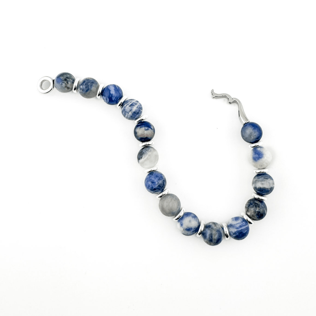 Royal Sodalite Bracelet - Handmade by Mella - Bracelet - 