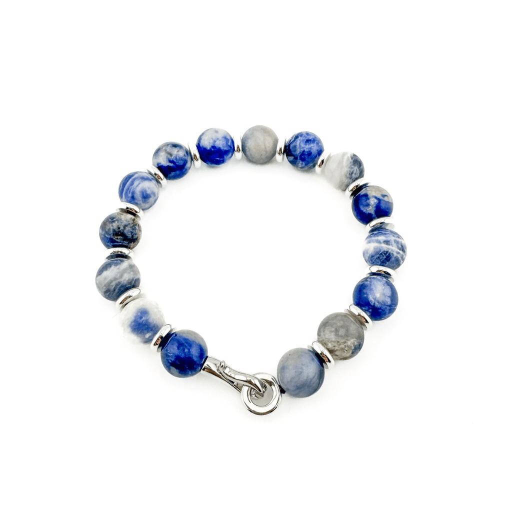 Royal Sodalite Bracelet - Handmade by Mella - Bracelet - 