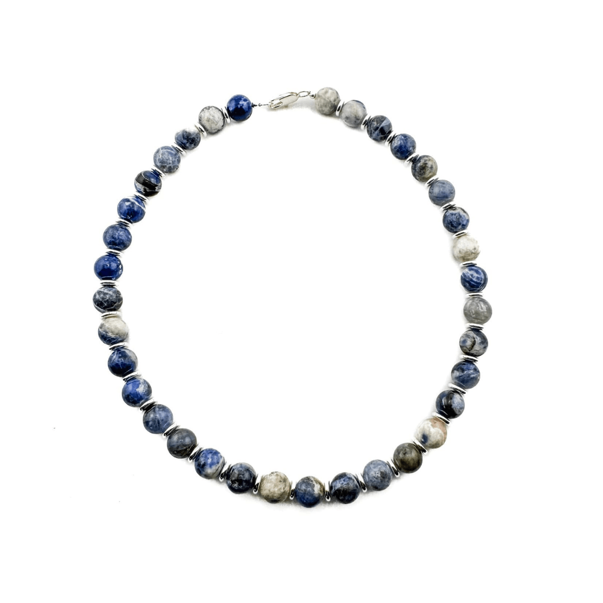 Royal Sodalite Necklace - Handmade by Mella - Royal - 