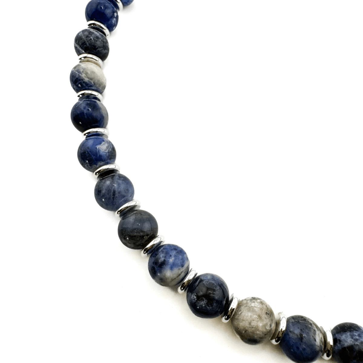 Royal Sodalite Necklace - Handmade by Mella - Royal - 