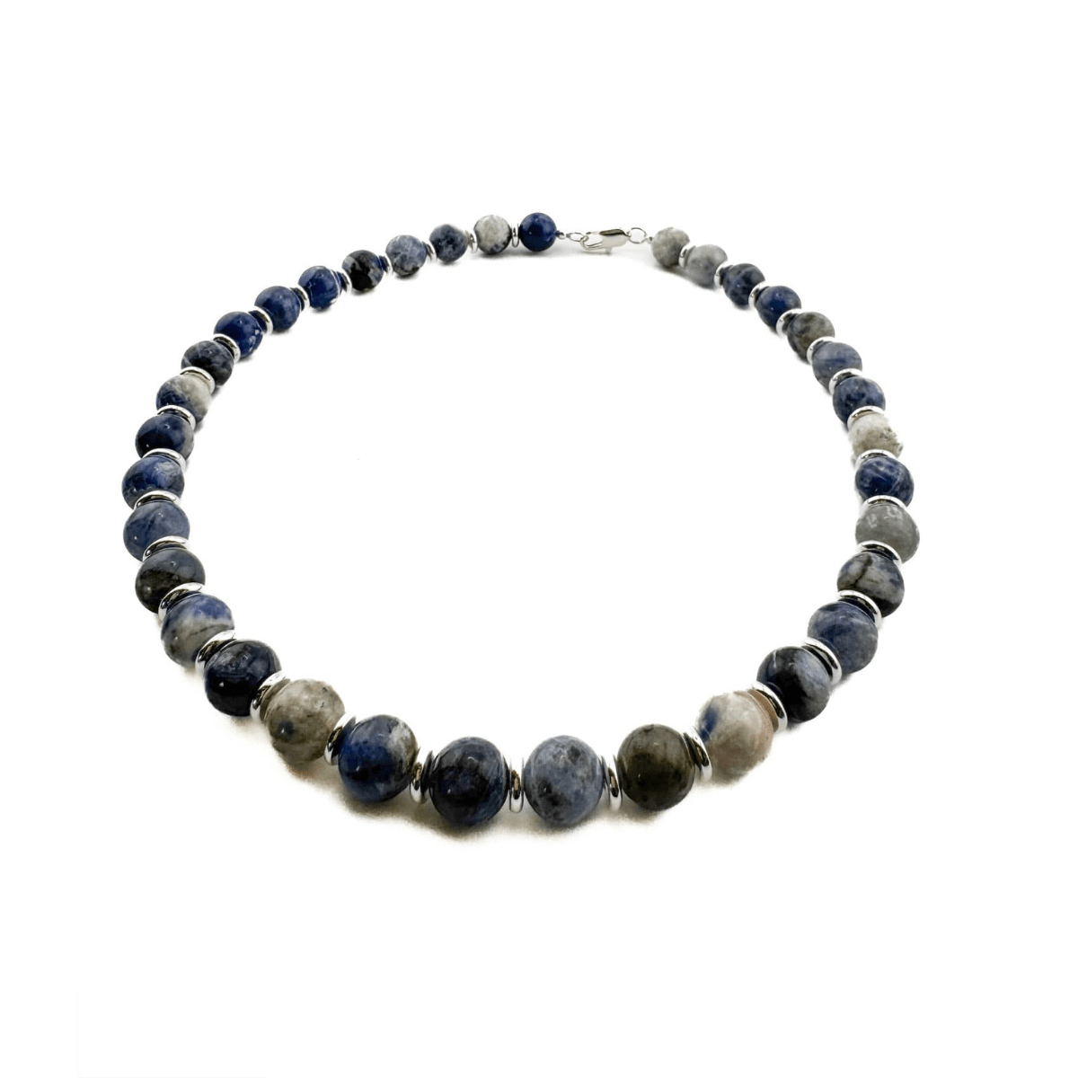 Royal Sodalite Necklace - Handmade by Mella - Royal - 