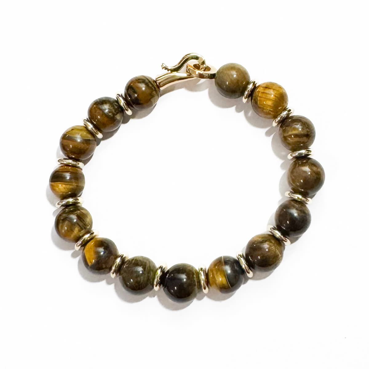 Royal Tiger Eye Bracelet - Handmade by Mella - Bracelet - 