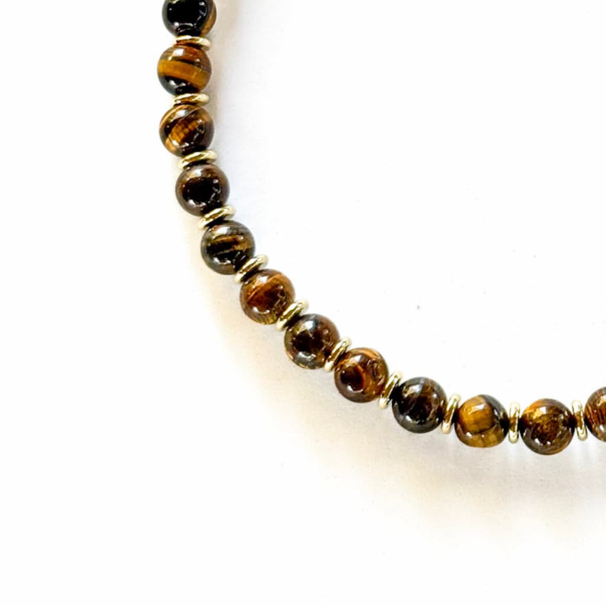 Royal Tiger Eye Necklace - Handmade by Mella - necklace - 