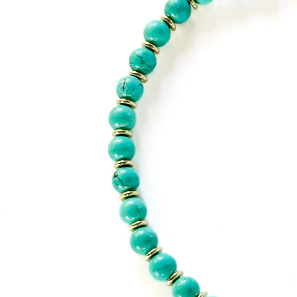 Royal Turquoise Necklace - Handmade by Mella - necklace - 