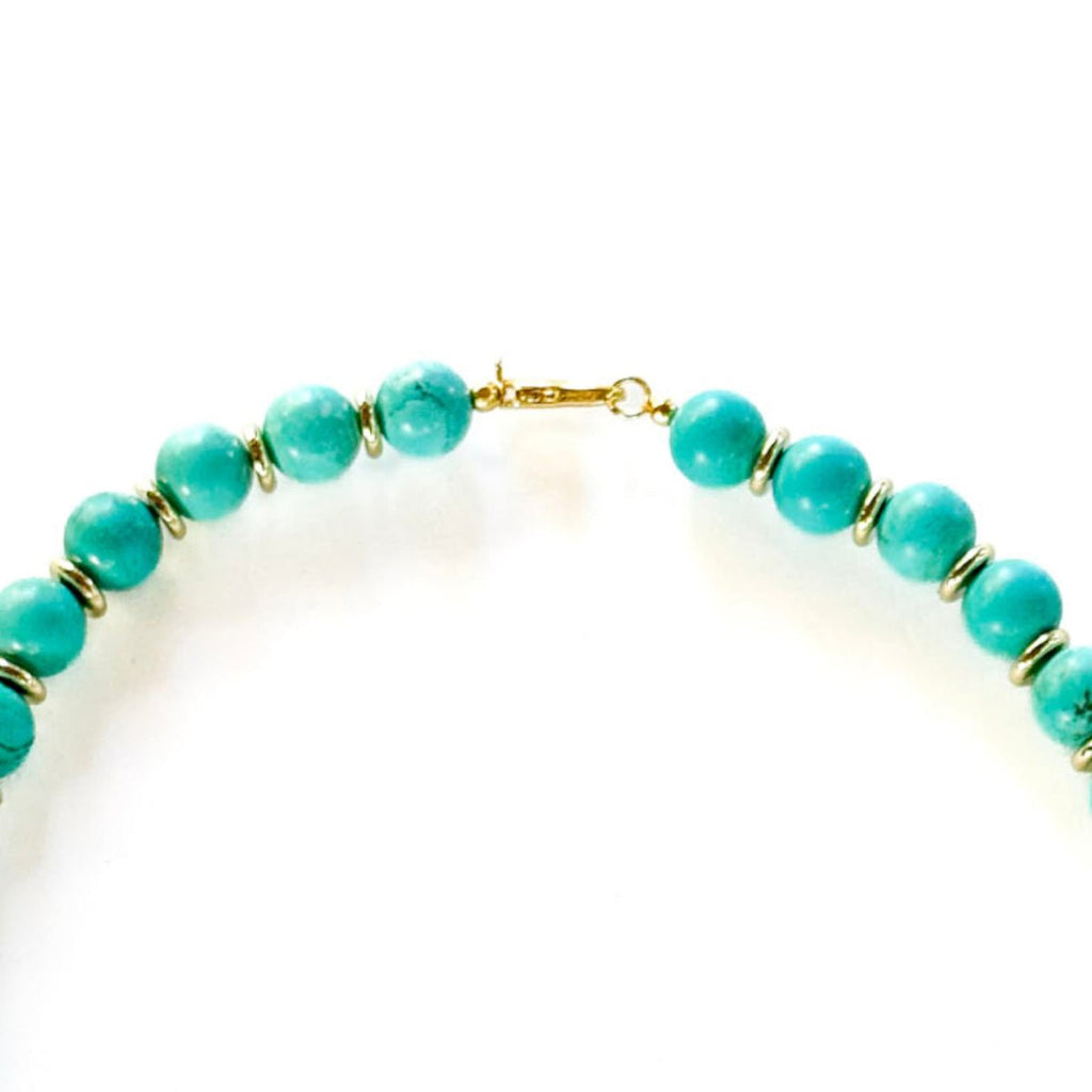 Royal Turquoise Necklace - Handmade by Mella - necklace - 